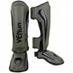 Щитки Venum Elite Khaki/Black, фото 1