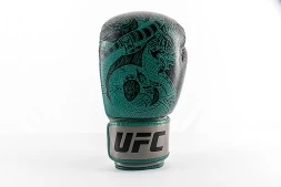 (Перчатки для бокса UFC PRO Thai Naga 16 Oz - зеленые), фото 14