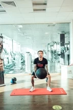 Тренировочный мяч Wall Ball Deluxe 4 кг