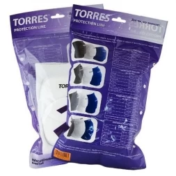 Наколенники спортивные &quot;TORRES Pro Gel &quot;, нейлон, полиуретан 20 мм, гель, размер L, синий, фото 2