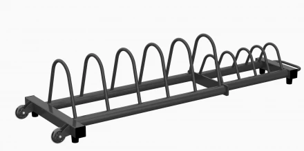 Стойка для хранения дисков мобильная, PROFI-FIT RUS 1232, фото 1