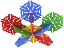 Конструктор из 60 деталей Pilsan Magic Circles (03-257)