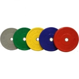 Диск для штанги каучуковый, желтый, PROFI-FIT D-51, 15 кг, фото 2