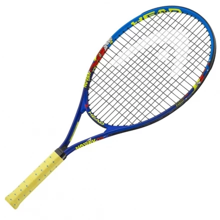 Ракетка б/т HEAD Novak 23 Gr06, детская, 6-8 лет, сине-красно-желтый, фото 1