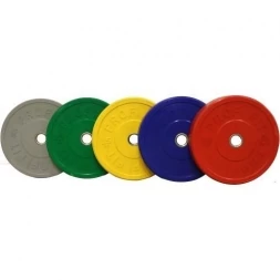 Диск для штанги каучуковый, зеленый, PROFI-FIT D-51, 10 кг, фото 2