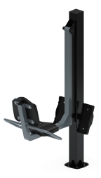 Жим ногами (серый) - Уличный тренажер - СТ 011-13, фото 2