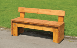 Скамья Трек со спинкой, фото 2 Скамья Трек со спинкой, фото 2