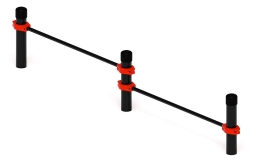 Воркаут 108 красный ВТ 12.06-01, фото 2 Воркаут 108 красный ВТ 12.06-01, фото 2