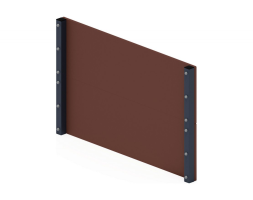 Барьер для собак Н=1000 мм каштановый 2, фото 4