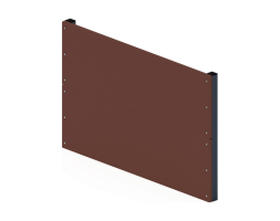 Барьер для собак Н=1000 мм каштановый 2, фото 2