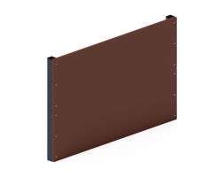 Барьер для собак Н=1000 мм каштановый 2, фото 1