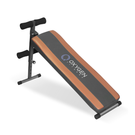 OXYGEN FITNESS FLAT SIT UP BOARD Скамья для пресса, фото 1