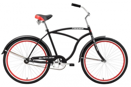 Велосипед Black One Mirage черно-красный 20", фото 1