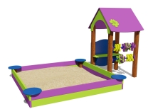 Песочный дворик 05011.21 для детской площадки Песочный дворик 05011.21 для детской площадки