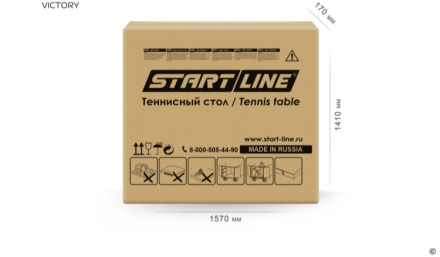 Теннисный стол Victory Black, фото 6