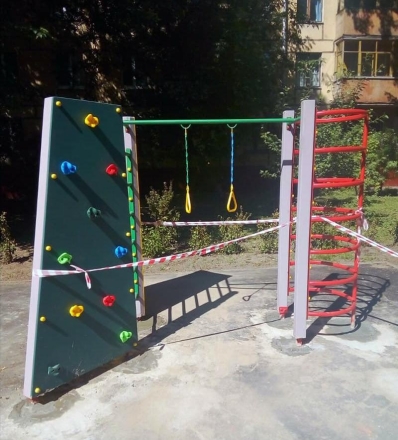 Спортивный комплекс Скалолаз СКС 084 для детской площадки, фото 2