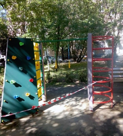 Спортивный комплекс Скалолаз СКС 084 для детской площадки, фото 3