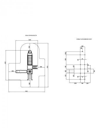 Детская игровая площадка Замок Пиксель ДИК 2.18.03-03 H=1500, фото 6