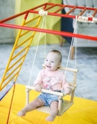 Детские деревянные качели Ранний старт, фото 2