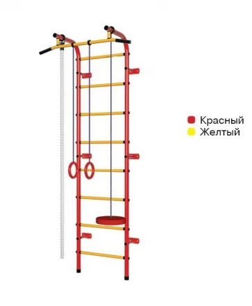 Детский спортивный комплекс Пионер С1РМ красно/жёлтый, фото 1