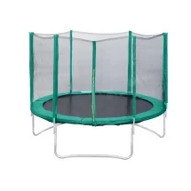 Батут КМС Trampoline 10 с защитной сеткой диаметр 3 м