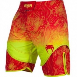 Шорты ММА Venum "Fusion" Fightshorts - Orange Yellow, фото 1