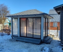 Застекленная беседка АННЭТ