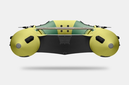 GLADIATOR B 420 LIGHT B Зелено-оливковый моторная лодка ПВХ Фанерный пайол, фото 5