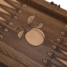 Шахматы + Нарды 40 прямые с бронзой, Ohanyan Шахматы + Нарды 40 прямые с бронзой, Ohanyan