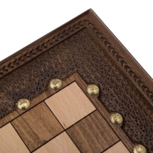 Шахматы + Нарды 40 прямые с бронзой, Ohanyan Шахматы + Нарды 40 прямые с бронзой, Ohanyan