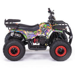 Детский квадроцикл MOTAX GRIZLIK Х16 PS BW (увеличенные колёса), фото 7