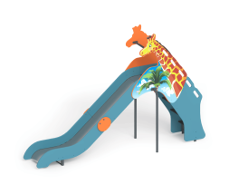 Детская горка Жираф ГР-25 H=1000 для игровой площадки Детская горка Жираф ГР-25 H=1000 для игровой площадки