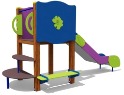 Горка 08301.21 H=1000 для детской площадки, фото 1