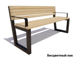 Парковая скамейка Ставрополь, Сосна 1,8 м, фото 1