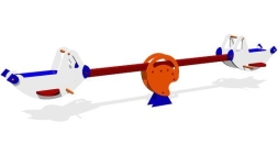 Качалка-балансир Пилот КЧ024 для детской площадки, фото 1 Качалка-балансир Пилот КЧ024 для детской площадки, фото 1