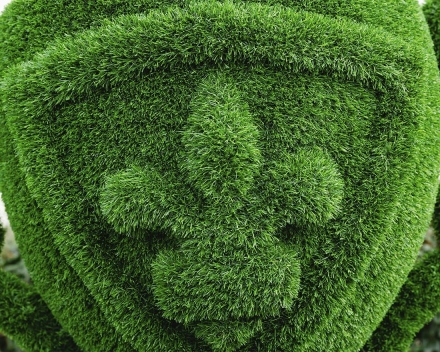 Топиари Вазон с гербом - газон Eco, фото 3