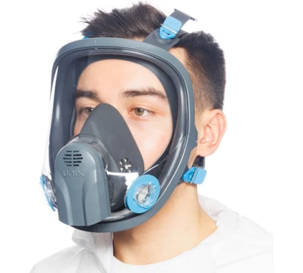 Панорамная маска UNIX 6100 с химстойким покрытием, 2 рост 102-024-0007, фото 8