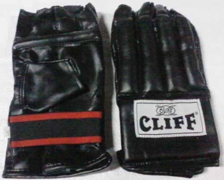 Перчатки-шингарды (PVC) черные р. L, фото 1