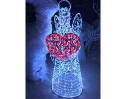 Световая фигура Ангел a003, фото 3