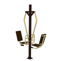 Уличный тренажер "Жим ногами"   сдвоенный