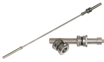 Гриф Barbell 2200 мм d 50 мм для пауэрлифтинга особопрочная сталь 600 кг, фото 1