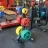 Диск обрезиненный ZSO цветной 3 HANDLE  D-51,  1,25 кг