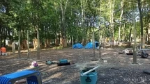 Рукоход с кольцами из нерж.стали