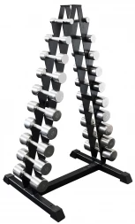 Гантель Barbell 9 кг неразборная фитнесс хром, фото 2