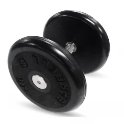 Гантель Barbell 11 кг классик с вращающейся ручкой хром