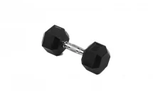 Гантель гексагональная обрезиненная Lite Weights 3186LW, 10кг