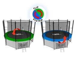 Батут UNIX line 12 ft Classic (inside) с защитной сеткой, фото 7
