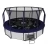 Батут Unix line Supreme Game 12 ft (blue) с защитной сеткой