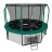 Батут Unix line Supreme Game 12 ft (green) с защитной сеткой