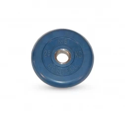 Диск обрезиненный Barbell d 31 мм цветной 2,5 кг